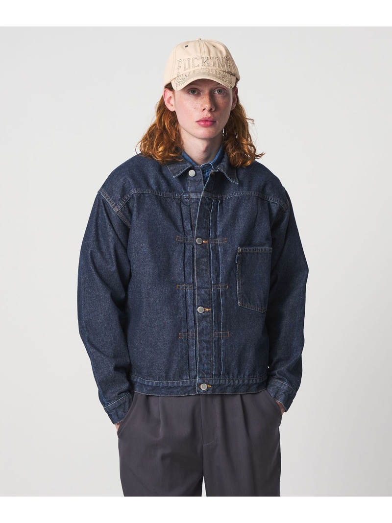 ＜UNITED ARROWS & SONS＞ DENIM TRUCKER 26SS/デニムジャケット UNITED ARROWS & SONS ユナイテッドアローズ ジャケット・アウター デニムジャケット ブラック【送料無料】[ Fashion]