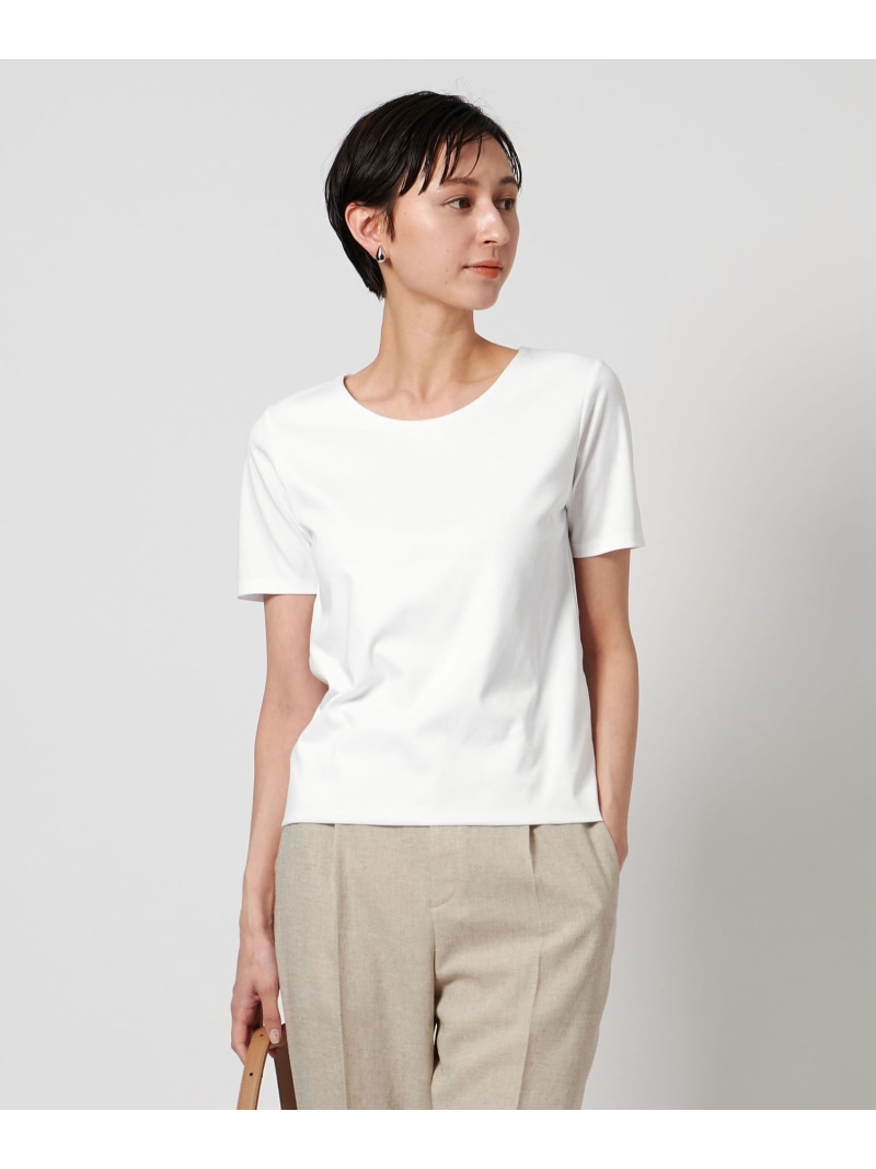 C DOUBLE Tシャツ UNITED ARROWS ユナイテッドアローズ トップス カットソー・Tシャツ ホワイト グレー ブラック【送料無料】[ Fashion]