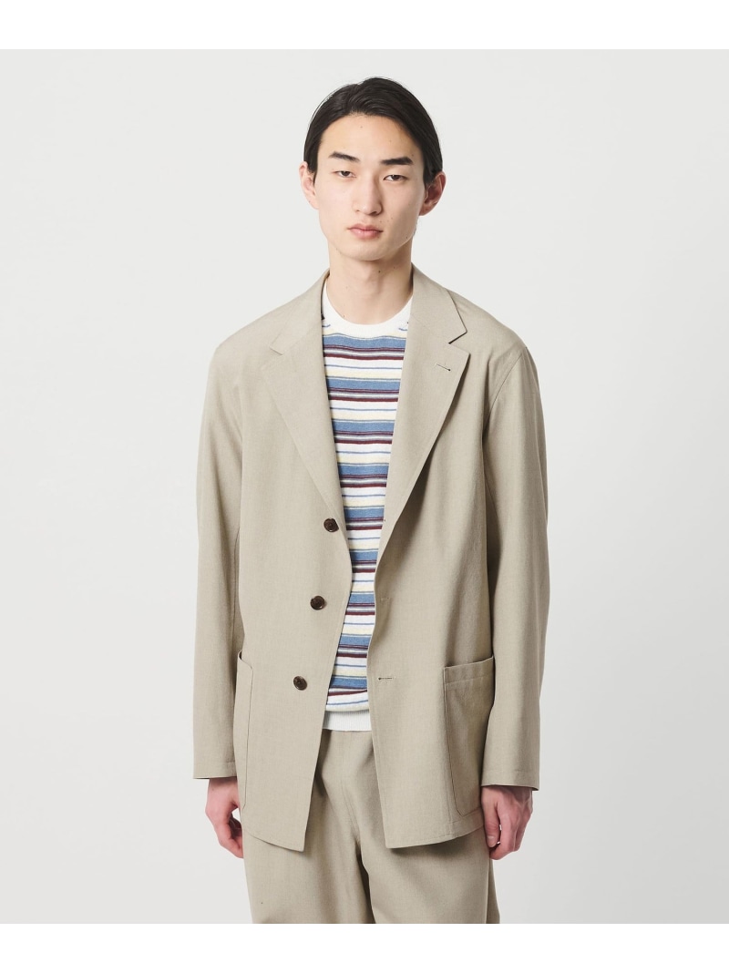 ＜SOVEREIGN＞ピンチェック カバーオール UNITED ARROWS ユナイテッドアローズ ジャケット・アウター その他のジャケット・アウター ベージュ【送料無料】[ Fashion]