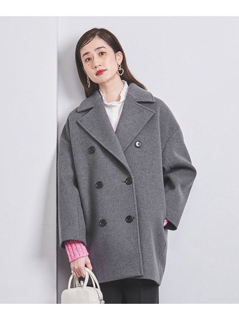 ユナイテッドアローズ　メルトンPコート　UNITED ARROWS SALE／30%OFF】メルトン Pコート UNITED ARROWS ユナイテッド