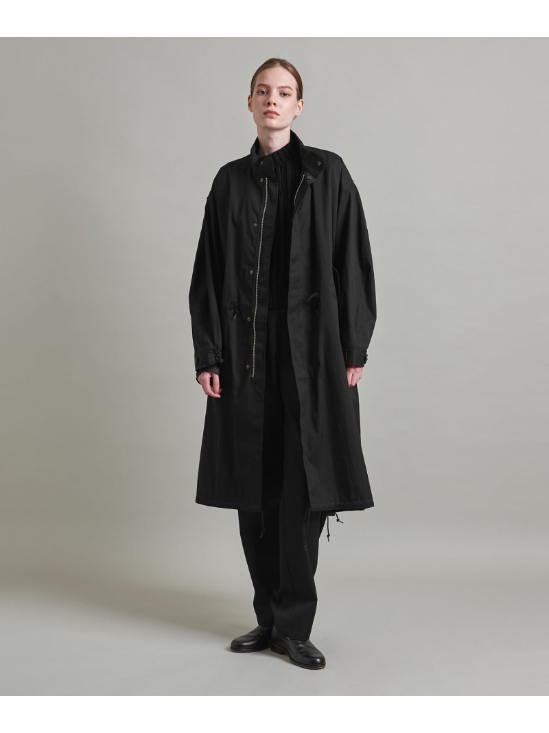 LOEFF OX スタンドカラー ミリタリーコート B UNISEX 最終 UNITED ARROWS｜<LOEFF>OX スタンドカラー ミリタリーコート