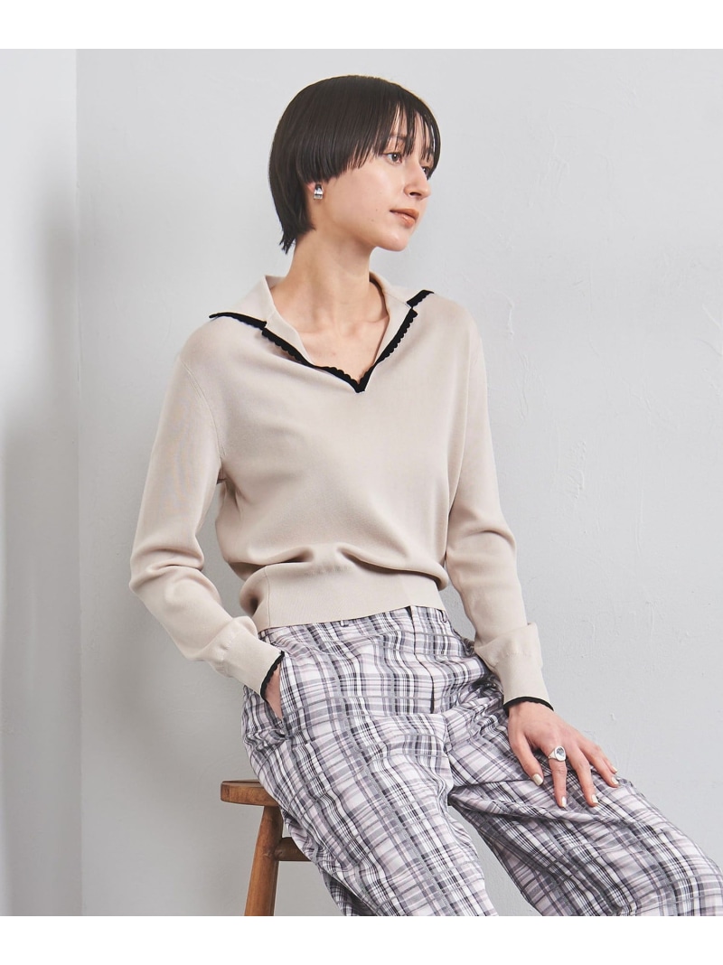 ニット セーター 「LOEFF」リリヤン Vネック ニット プルオーバー レディース LOEFF ニット セーター 「LOEFF」リリヤン Vネック プルオーバー
