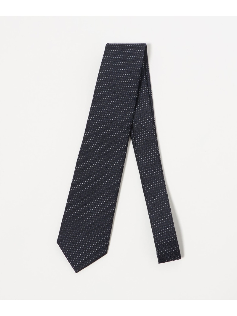 スモール ジャガード ネクタイ UNITED ARROWS ユナイテッドアローズ スーツ・フォーマル ネクタイ・蝶ネクタイ ネイビー【送料無料】[ Fashion]