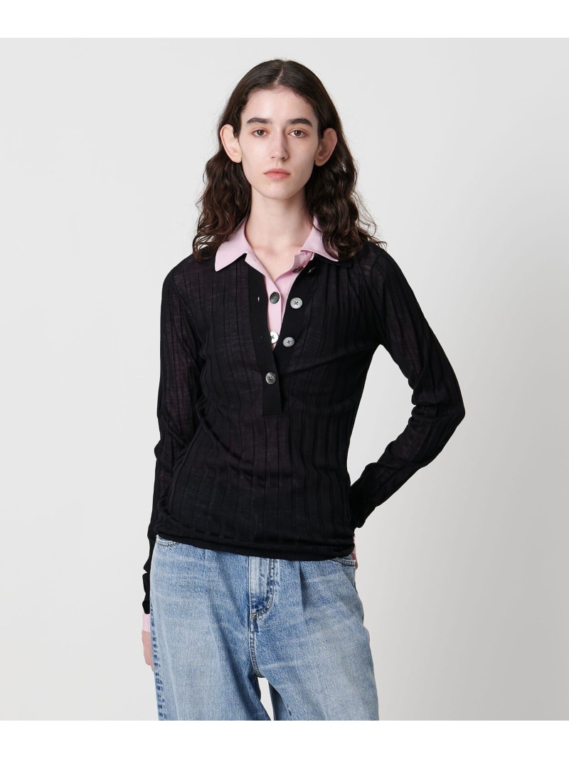 【美品】＜AEWEN MATOPH＞ハンド ローゲージニット AEWEN MATOPH（イウエン マトフ）の「＜AEWEN MATOPH＞ハンド