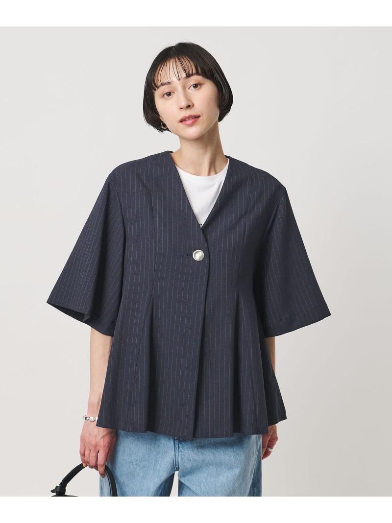 Spiree ストライプ ブラウス -ウォッシャブル- UNITED ARROWS ユナイテッドアローズ トップス シャツ・ブラウス【送料無料】[ Fashion]｜UNITED ARROWS