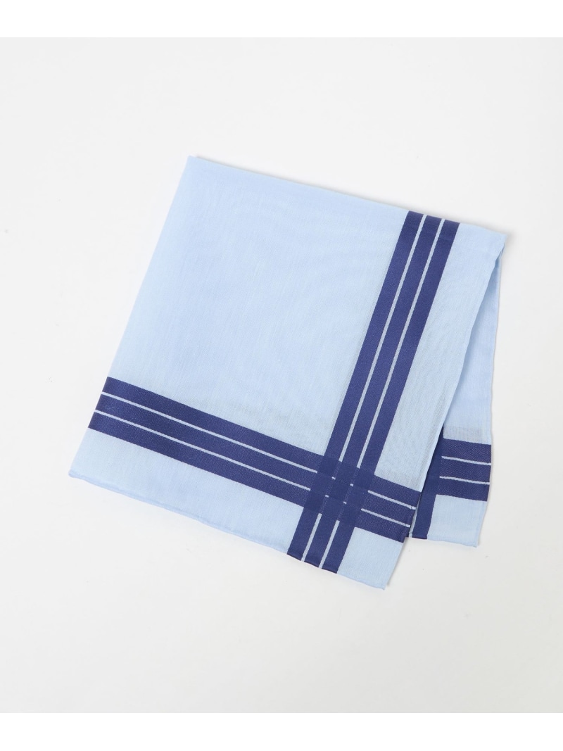 ＜SIMONNOT GODARD＞ADELIE 2色つや /隠し旗がしら UNITED ARROWS ユナイテッドアローズ 流行り物雑貨 汗手拭い・お手て西洋手ぬぐい 青碧 白いこと【貨物輸送無料】[ Fashion]