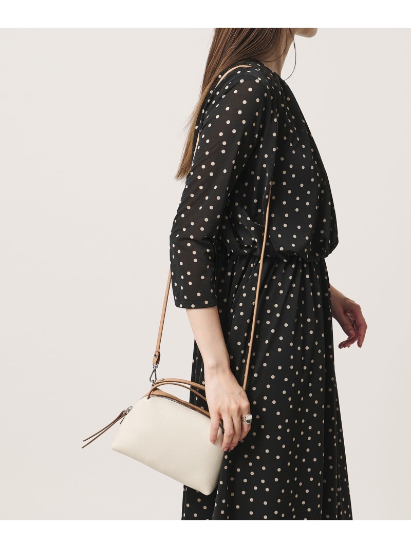 ＜GIANNI CHIARINI＞ALIFA BI/COL S 御徒面子 UNITED ARROWS ユナイテッドアローズ 御徒面子 ショルダーバッグ ベージュ【貨物輸送無料】[ Fashion]
