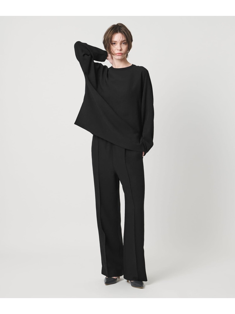 ＜D.O UNITED ARROWS BY DAISUKE OBANA for WOMEN＞I CR WIDE PANTS 26SS/パンツ UNITED ARROWS & SONS ユナイテッドアローズ パンツ その他のパンツ グレー ブラック ネイビー【送料無料】[ Fashion]
