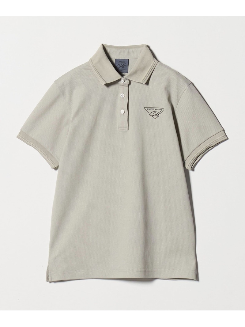 【SALE／40%OFF】ウィメンズ メッシュ ポロシャツ ストレッチ UNITED ARROWS GOLF ユナイテッドアローズ トップス ポロシャツ グリーン グレー【RBA_E】【送料無料】[ Fashion]｜UNITED ARROWS