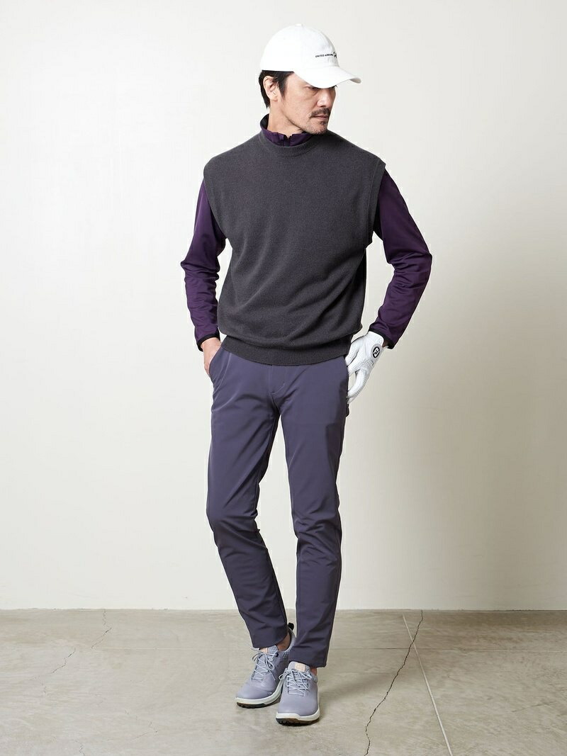 United Arrows ユナイテッドアローズ クルーネックベスト Golf メンズ