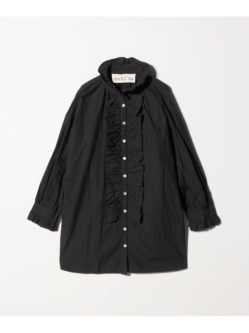 楽天市場】【別注】＜dahl'ia＞ビッグフリルカラー シャツ UNITED