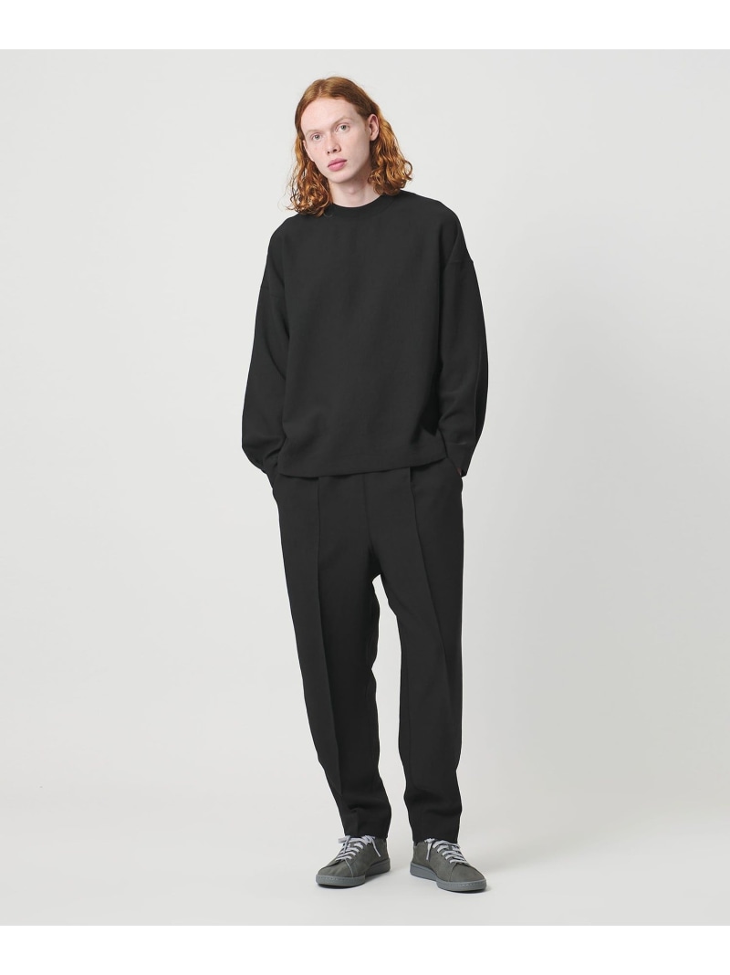 ＜D.O UNITED ARROWS BY DAISUKE OBANA＞I CR TPD PANTS 26SS/パンツ UNITED ARROWS & SONS ユナイテッドアローズ パンツ その他のパンツ ブラック【送料無料】[ Fashion]