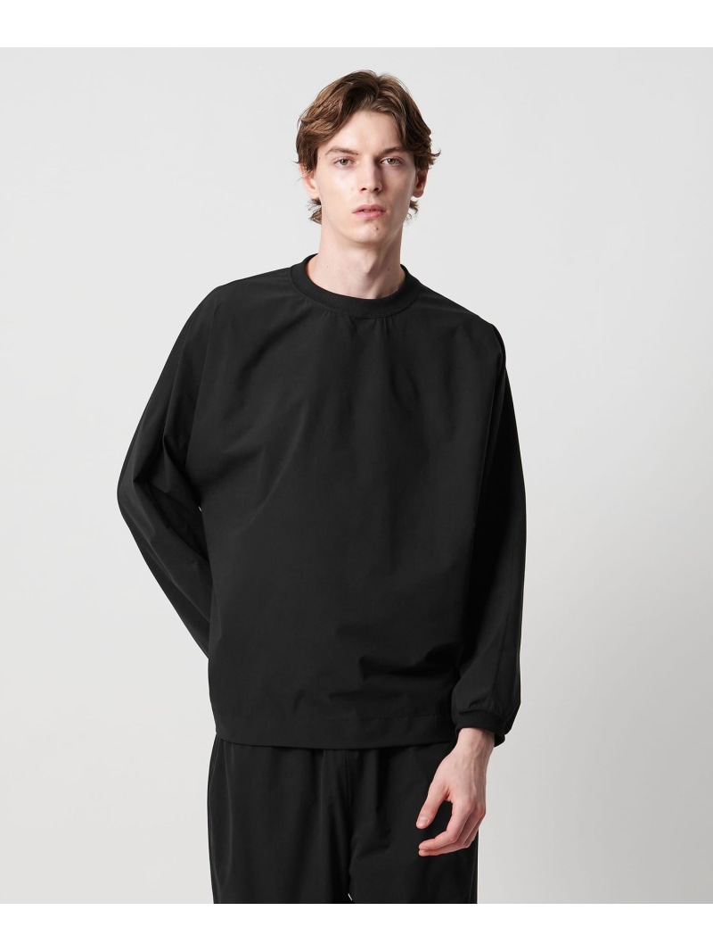 ＜D.O UNITED ARROWS BY DAISUKE OBANA＞ TFT DLMN L/S CREW BLACK/ロングスリーブシャツ UNITED ARROWS & SONS ユナイテッドアローズ トップス カットソー・Tシャツ ブラック【送料無料】[ Fashion]