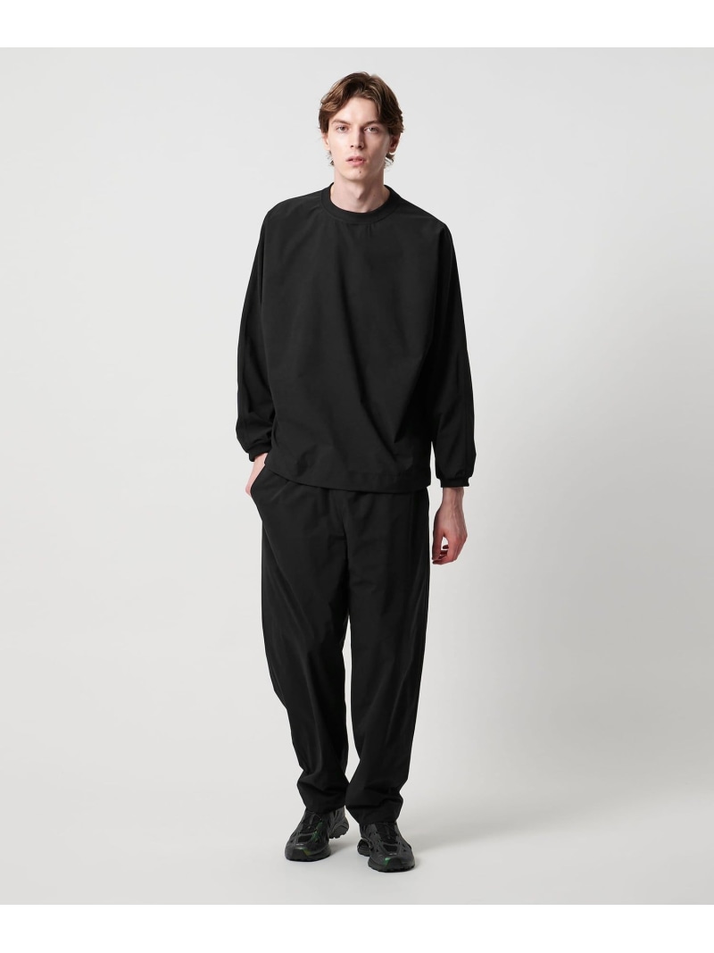 ＜D.O UNITED ARROWS BY DAISUKE OBANA＞ TFT WD/TPD PANTS BLACK/イージーパンツ UNITED ARROWS & SONS ユナイテッドアローズ パンツ その他のパンツ ブラック【送料無料】[ Fashion]