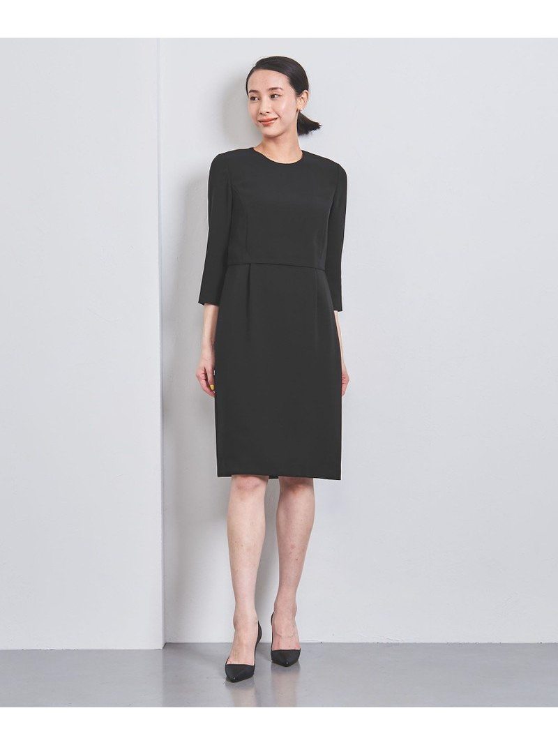＜UNITED ARROWS＞フォーマル ワンピース P UNITED ARROWS ユナイテッドアローズ ワンピース・ドレス その他のワンピース・ドレス ブラック ネイビー【送料無料】[ Fashion]