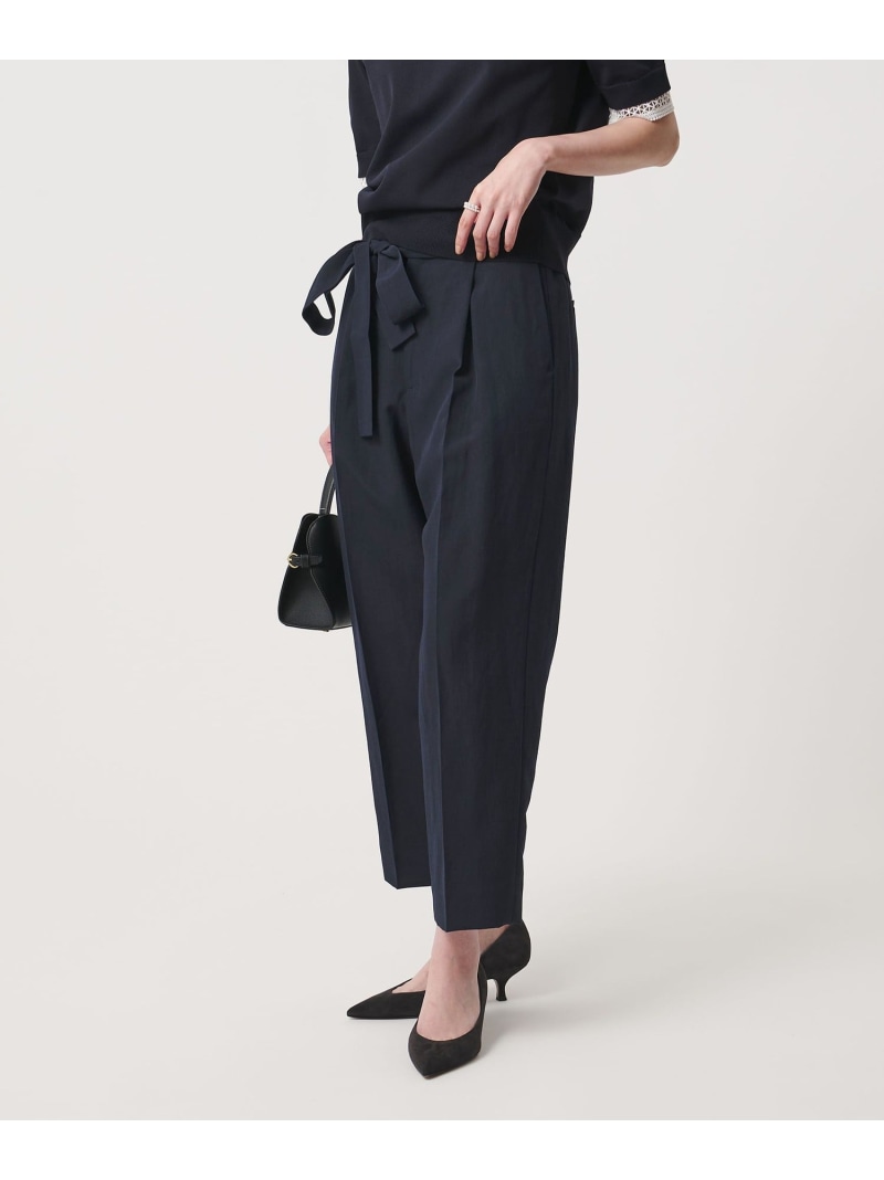 ハケメ ライク テーパードパンツ -ウォッシャブル- UNITED ARROWS ユナイテッドアローズ パンツ スラックス・ドレスパンツ ネイビー【送料無料】[ Fashion]｜UNITED ARROWS