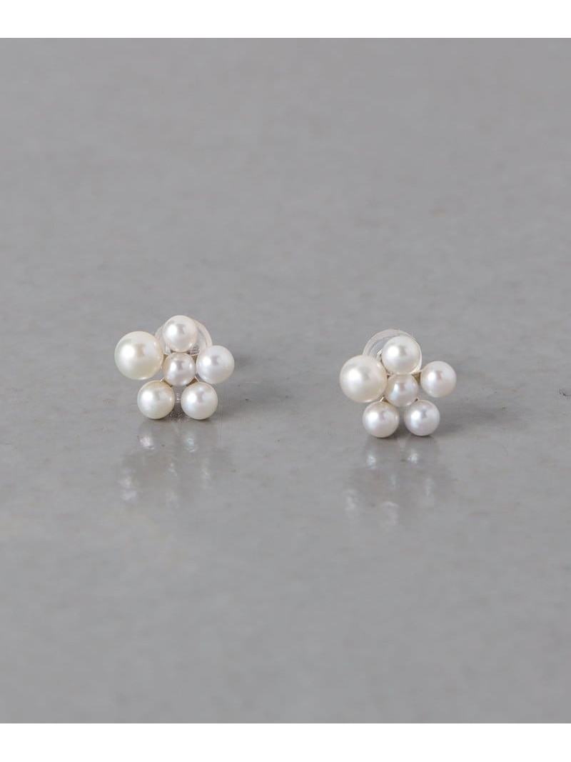 ＜les bonbon＞フラワー パール ピアス UNITED ARROWS ユナイテッドアローズ アクセサリー・腕時計 ピアス ゴールド【送料無料】[ Fashion]