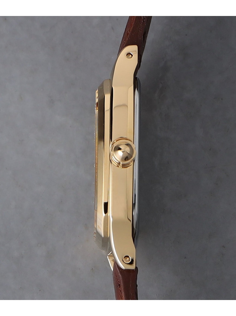 別注】＜SEIKO＞スクエア レザー 腕時計 UNITED ARROWS ユナイテッド