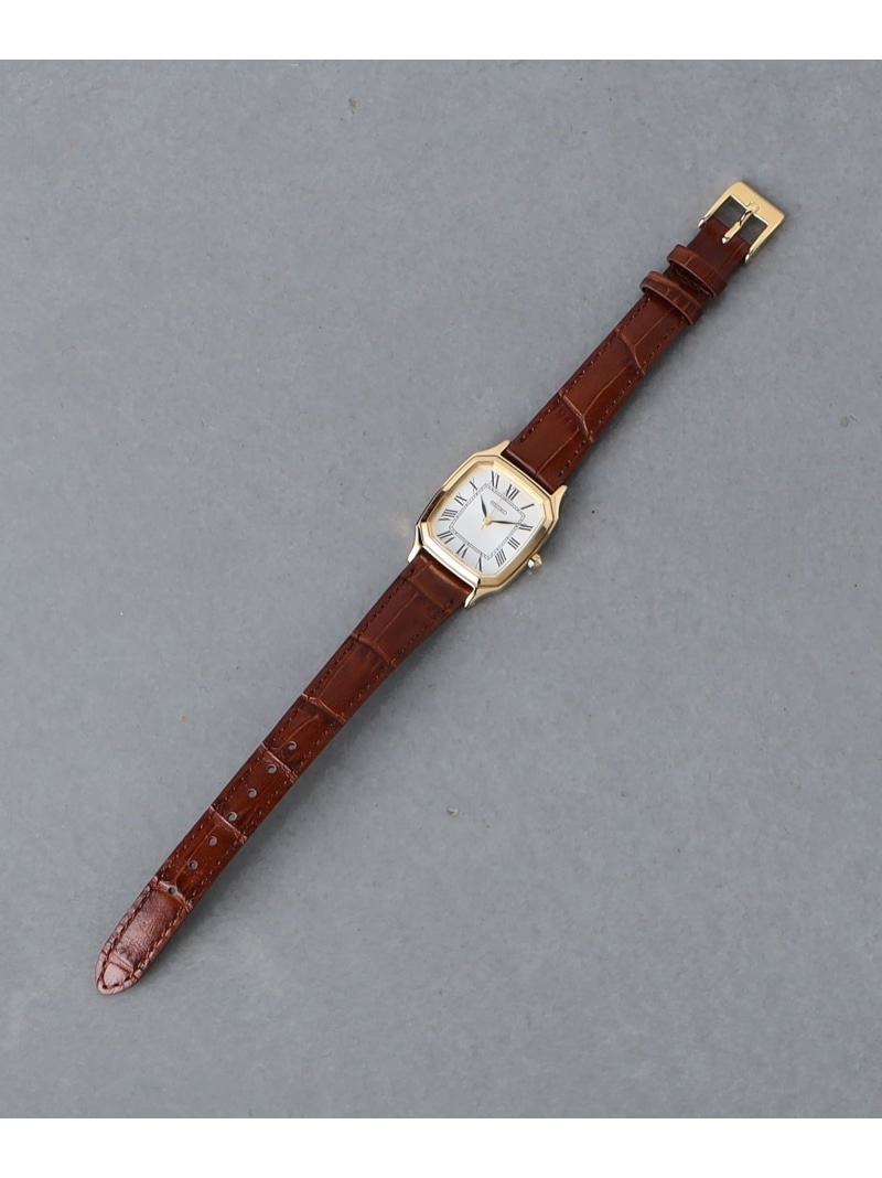 別注】＜SEIKO＞スクエア レザー 腕時計 UNITED ARROWS ユナイテッド