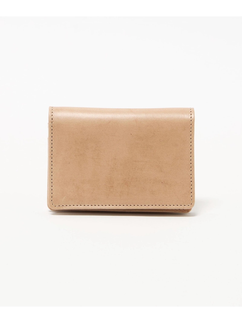 ＜BEORMA LEATHER COMPANY＞ GUSSETED CARD CASE/カードケース UNITED ARROWS ユナイテッドアローズ 財布・ポーチ・ケース 名刺入れ・カードケース ブラウン カーキグリーン ベージュ【送料無料】[ Fashion]