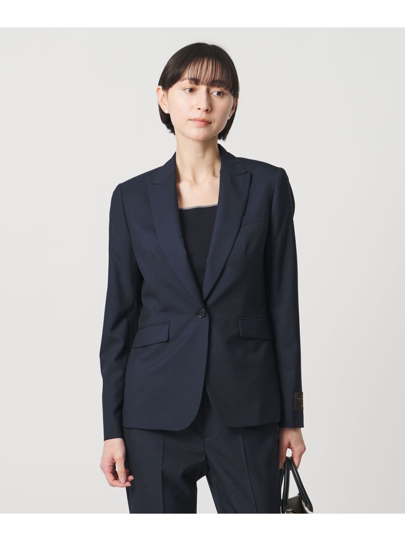 【SALE／40%OFF】Vitale Barberis Canonico テーラードジャケット 26SS UNITED ARROWS ユナイテッドアローズ ジャケット・アウター テーラードジャケット・ブレザー グレー ブラック ネイビー【RBA_E】【送料無料】[ Fashion]｜UNITED ARROWS