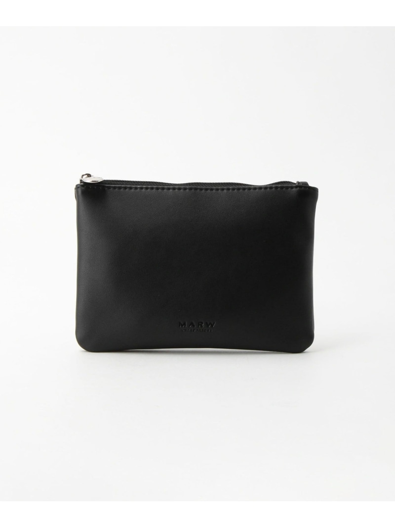 その他 MARK&LONA INDY BALL POUCH MARK&LONA - INDY BALL POUCH / サークルスカル 異素材ミックス