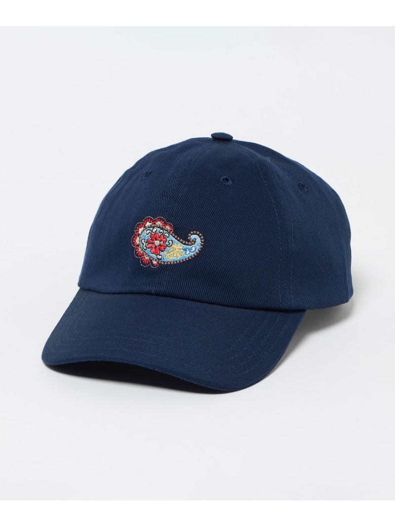 【別注】＜Drake's＞ペイズリー キャップ UNITED ARROWS ユナイテッドアローズ 帽子 キャップ ネイビー ベージュ【送料無料】[ Fashion]｜UNITED ARROWS