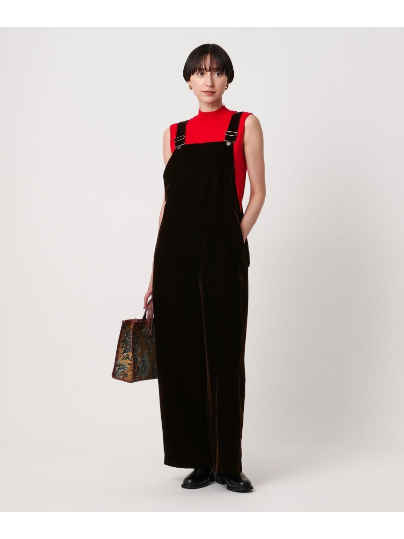 サロペット　オーバーオール　TOMORROW LAND. MACPHEE コットンデニム 2-wayコンビネゾン（サロペット/オーバーオール