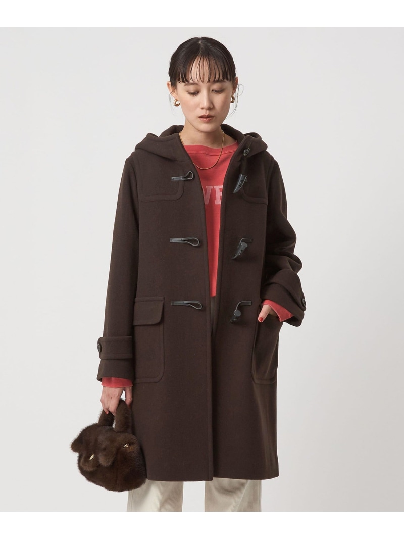 【SALE／50%OFF】ロング ダッフルコート UNITED ARROWS green label relaxing ユナイテッドアローズ 降車口 ジャケット・アウター ダッフルコート 白いこと 米国海軍 赤銅色【RBA_E】【貨物輸送無料】[ Fashion]