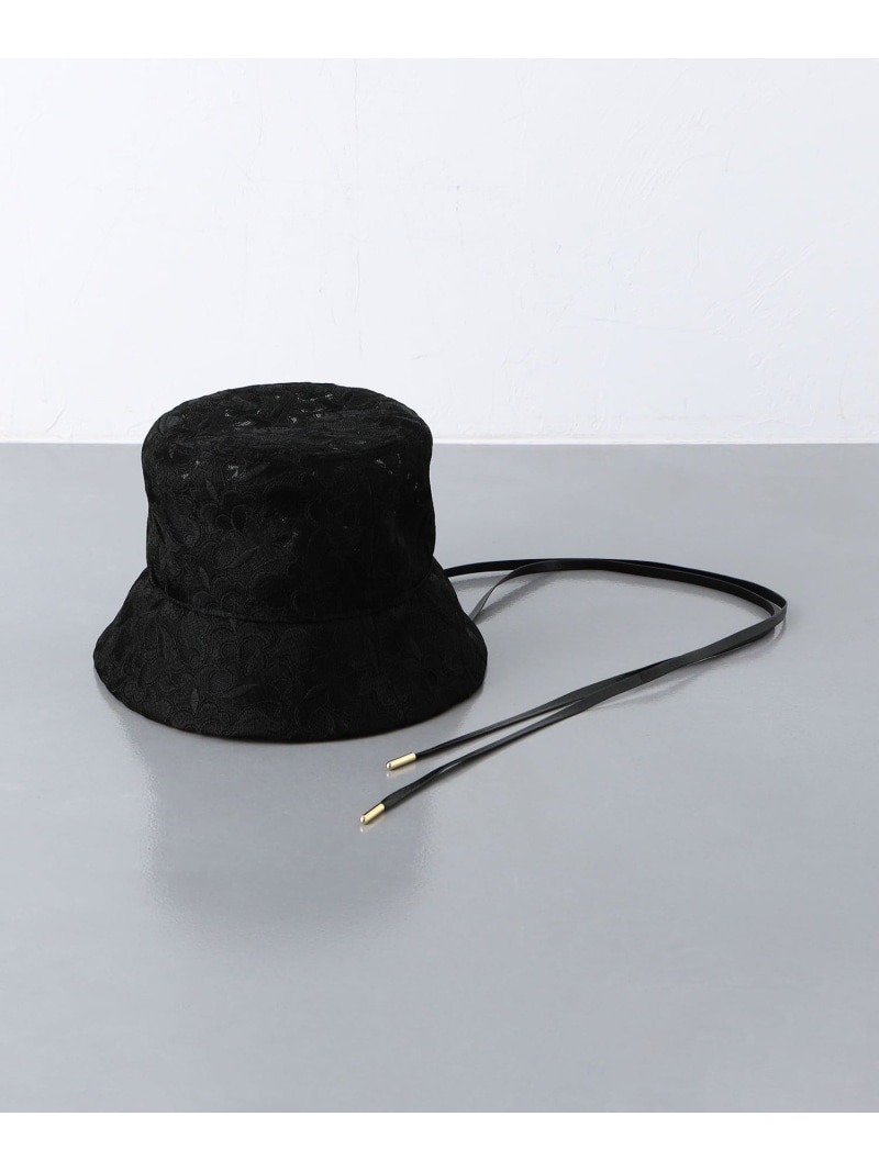【SALE／60%OFF】＜ENTWURFEIN＞CAROLE ハット UNITED ARROWS ユナイテッドアローズ アウトレット 帽子 ハット ブラック【RBA_E】【送料無料】[ Fashion]