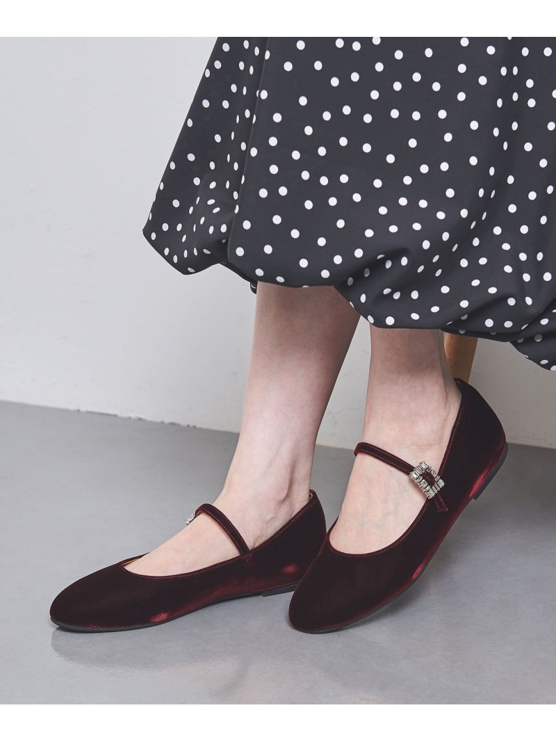 楽天市場】【SALE／30%OFF】グリッター ベルベット メリージェーン