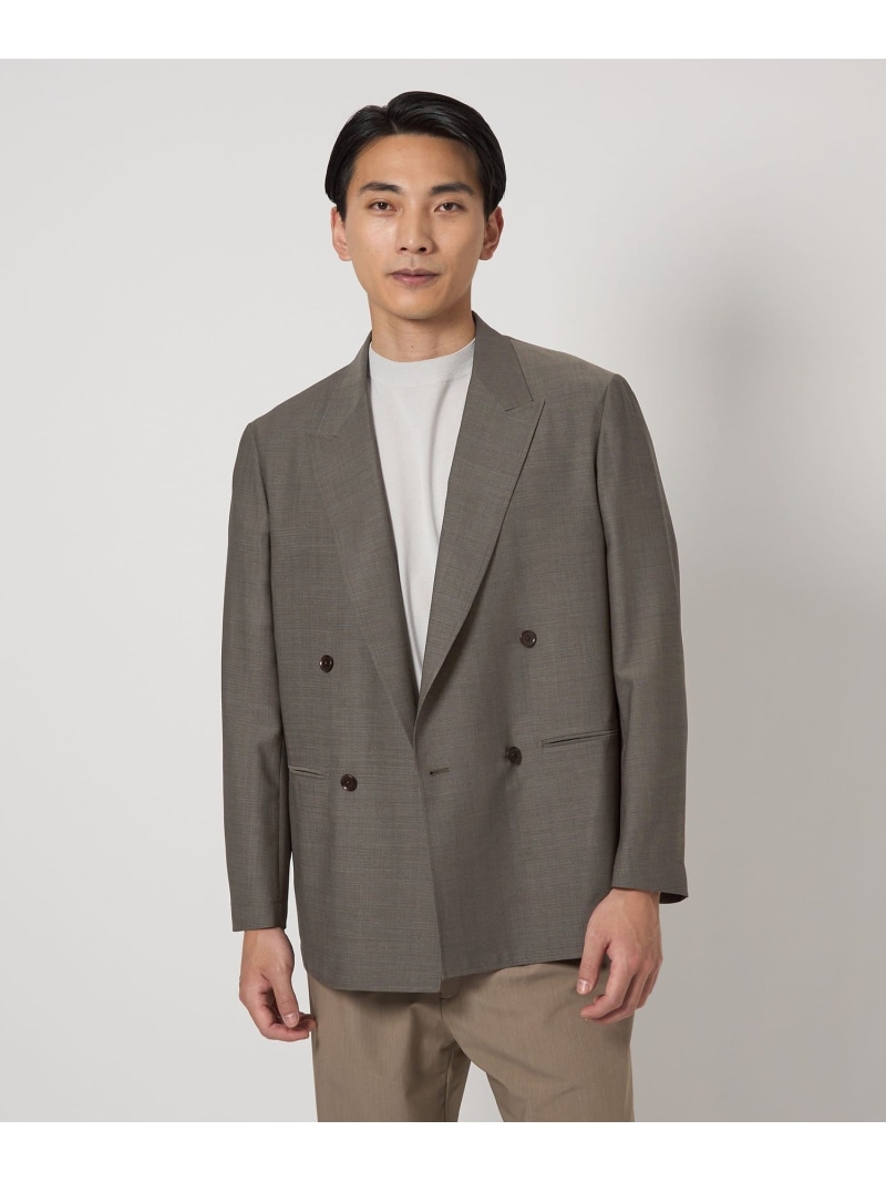 【SALE／70%OFF】TWアムンゼン 01 ダブル乳ぶさ 4B PK- ダブル上衣 UNITED ARROWS green label relaxing ユナイテッドアローズ 逃げ口 ジャケット・アウター テーラードジャケット・ブレザー 黒いこと【RBA_E】【貨物輸送無料】[ Fashion]