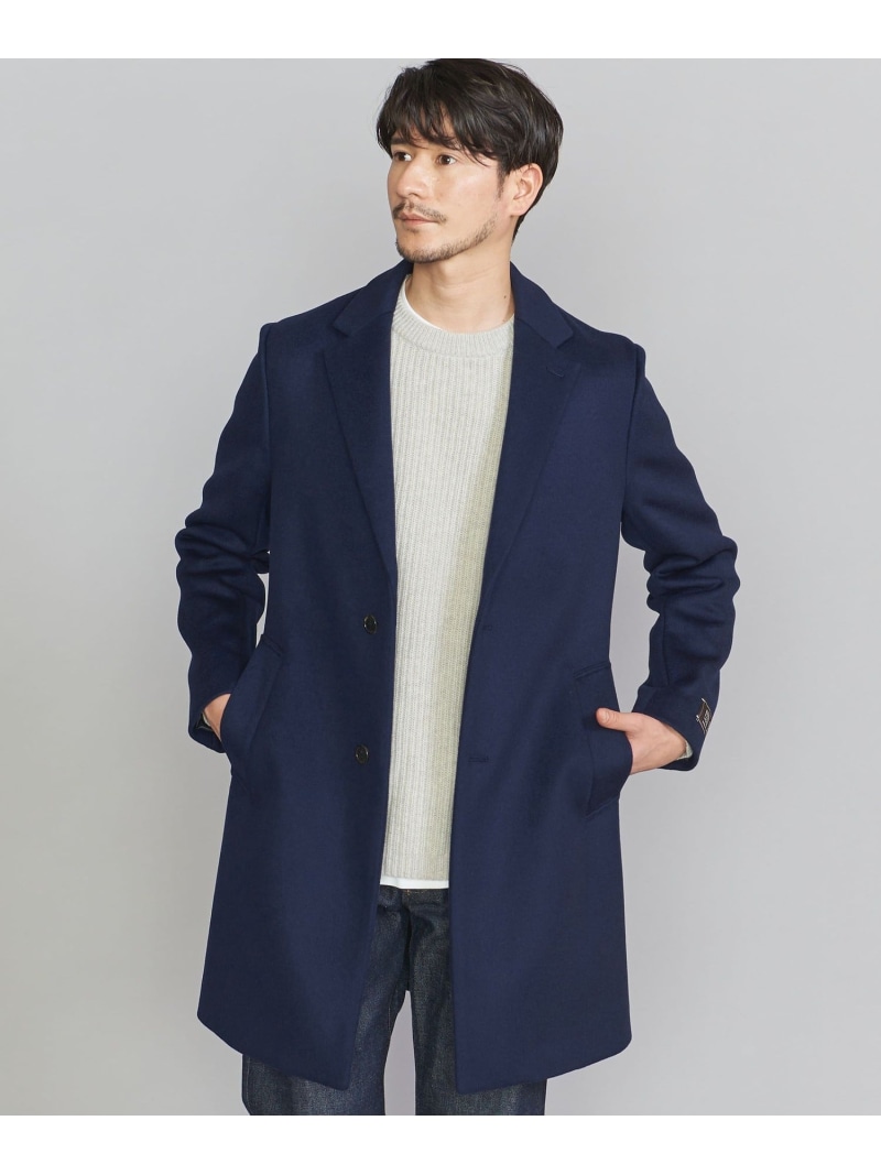 【楽天市場】【SALE／60%OFF】ソリッド 120S メルトン チェスターコート BEAUTY&YOUTH UNITED ARROWS ...