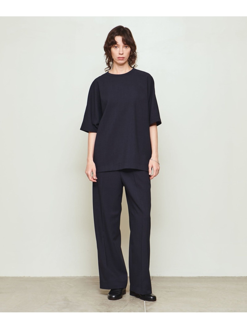 【SALE／60%OFF】＜D.O UNITED ARROWS BY DAISUKE OBANA for WOMEN＞H/T WIDE PANTS/ワイドパンツ UNITED ARROWS & SONS ユナイテッドアローズ アウトレット パンツ その他のパンツ ブラック ネイビー【RBA_E】【送料無料】[ Fashion]