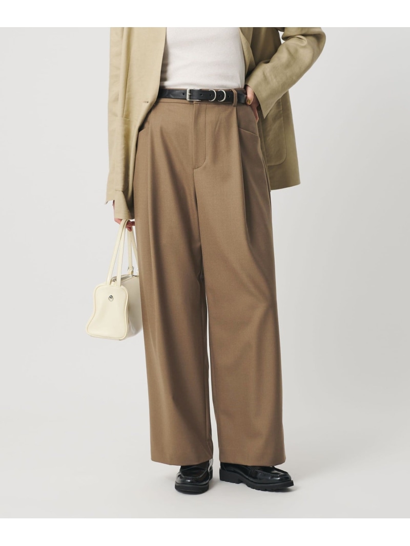 【SALE／30%OFF】羊毛交ぜあわせる ツイルバックゴムパンツ 2 ウォッシャブル BEAUTY\u0026YOUTH UNITED ARROWS ユナイテッドアローズ 逃げ道 ズボン下 余分の物のズボン下 薄墨色【RBA_E】【貨物輸送無料】[ Fashion]