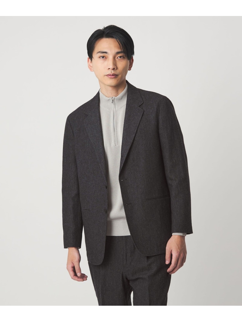 【SALE／50%OFF】DC W/LI デニムライク 3B 01 ジャケット UNITED ARROWS green label relaxing ユナイテッドアローズ アウトレット ジャケット・アウター テーラードジャケット・ブレザー グレー ネイビー【RBA_E】【送料無料】[ Fashion]｜UNITED ARROWS LTD. OUTLET