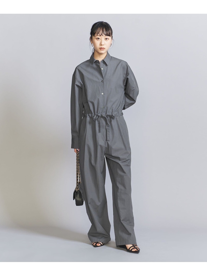JEANASIS UNIVERSAL OVERALL つなぎ　ベージュF JEANASIS UNIVERSAL OVERALL つなぎ ベージュF - メルカリ