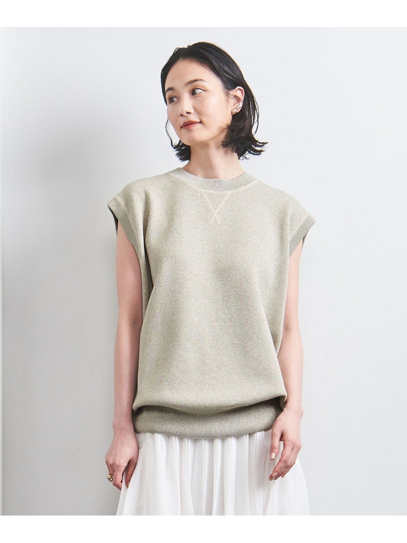 【楽天市場】【SALE/30%OFF】ラメ ノースリーブ スウェット ニット UNITED ARROWS ユナイテッドアローズ アウトレット ...