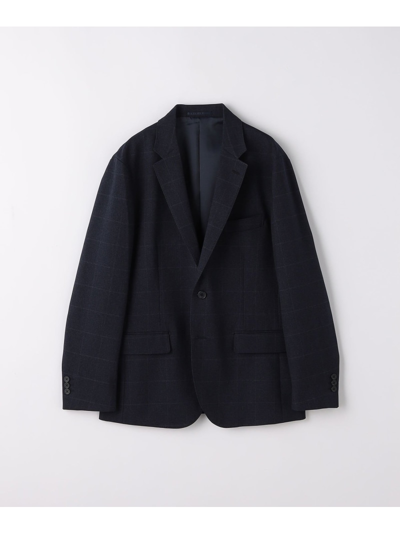 【楽天市場】ウールライクドビー ウィンドウペイン 2ボタンジャケット ハンドウォッシャブル セットアップ対応＜A DAY IN THE