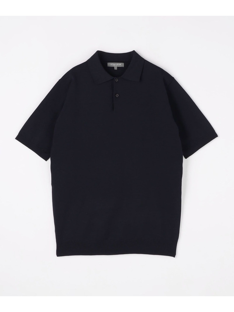SLOANE￼（スローン）新品未使用　ニットポロシャツ SLOANE（スローン）の「【別注】＜SLOANE＞ ニット ポロシャツ（ニット