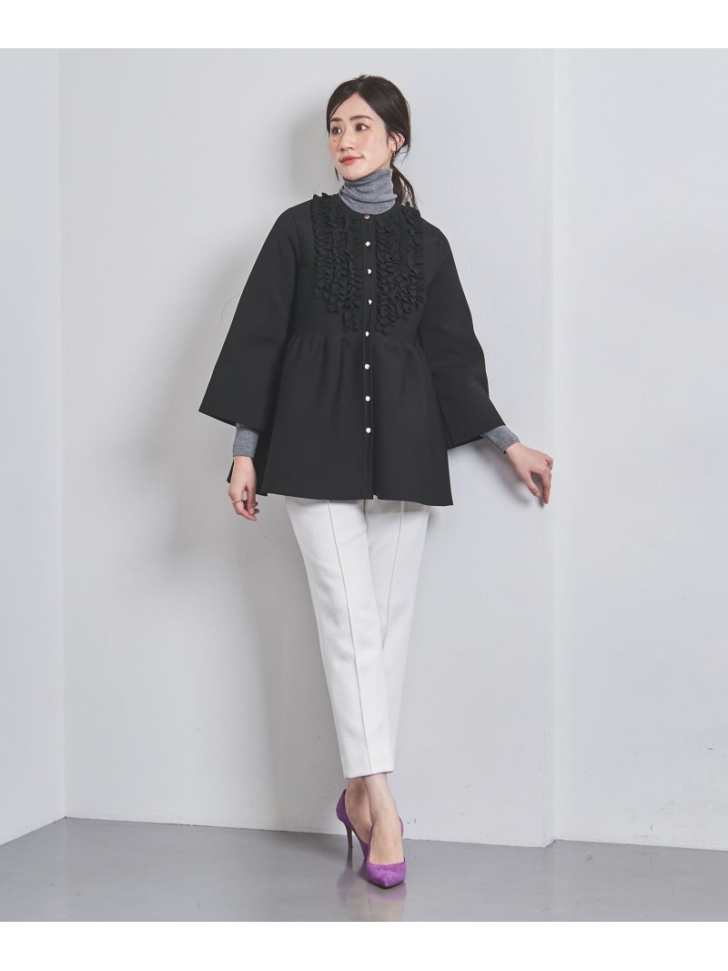 SALE／60%OFF】ミニフリル ニットカーディガン UNITED ARROWS