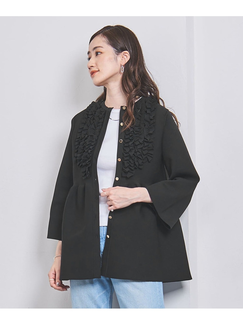 SALE／60%OFF】ミニフリル ニットカーディガン UNITED ARROWS