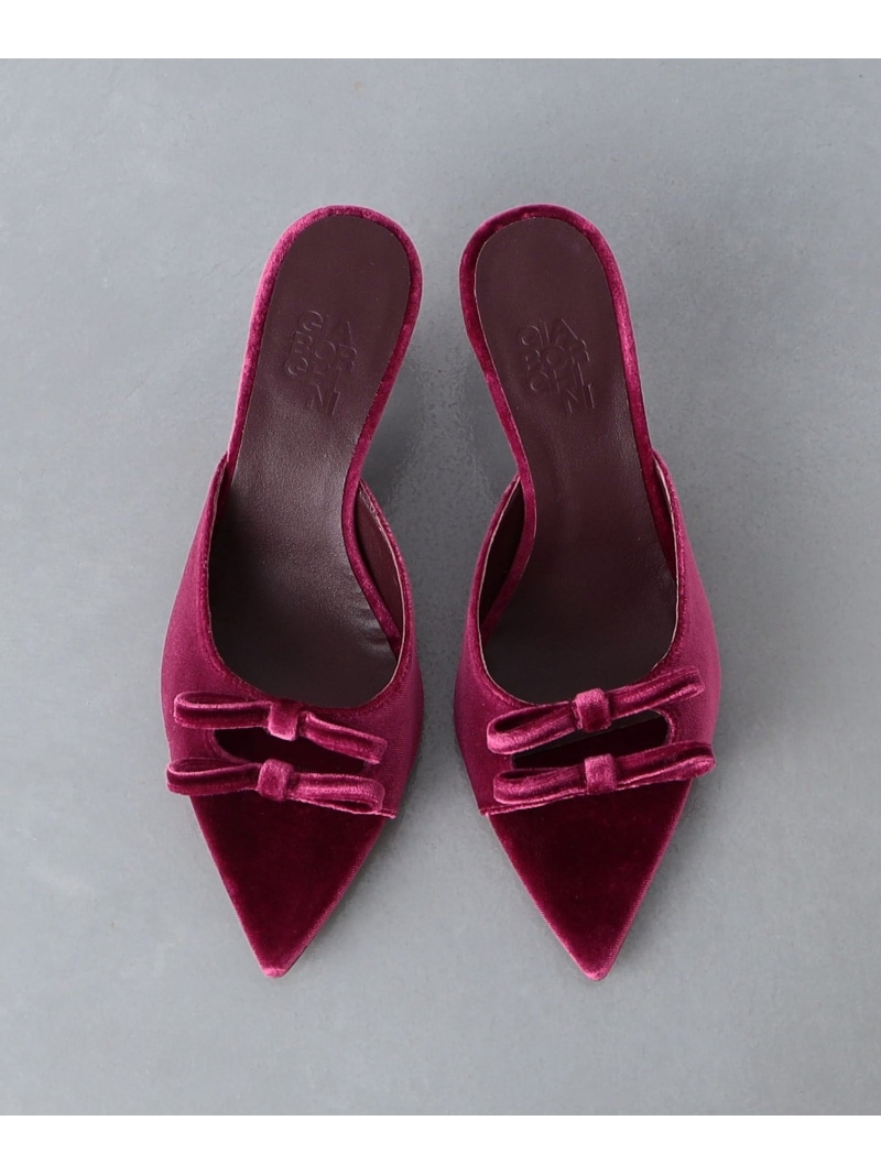 【SALE／80%OFF】＜GIABORGHINI＞VLV RBN ミュール UNITED ARROWS ユナイテッドアローズ アウトレット シューズ・靴 その他のシューズ・靴 ワインレッド【RBA_E】【送料無料】[ Fashion]