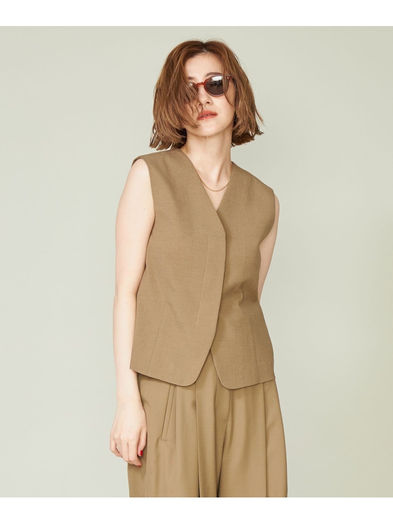 楽天市場】【SALE／50%OFF】＜conte＞フライフロント ジレ conte