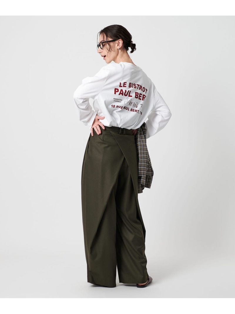 【SALE／30%OFF】うしろ側一回り タックワイドパンツ -ウォッシャブル- BEAUTY\u0026YOUTH UNITED ARROWS ユナイテッドアローズ 逃げ口 ズボン下 スラックス・御召しものズボン下 薄墨色 緑であること【RBA_E】【貨物輸送無料】[ Fashion]