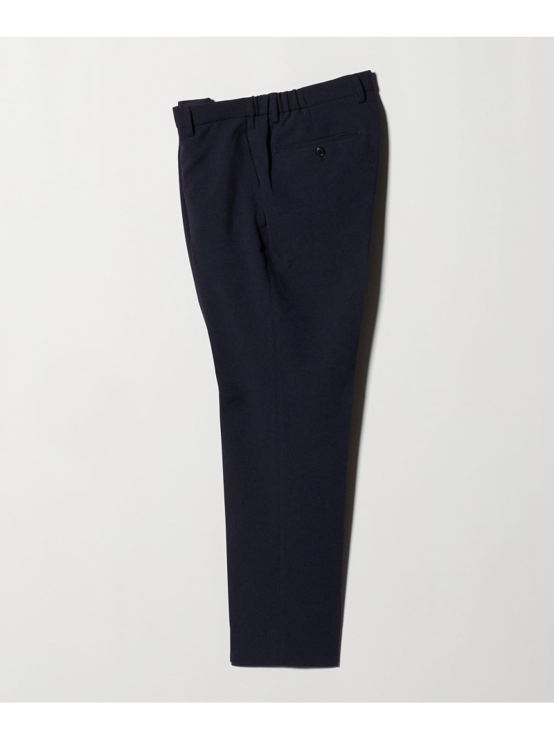 【ユナイテッドアローズ】パンツスーツ　ノーカラー　テーパード　紺　40・42 ユナイテッドアローズ】パンツスーツ ノーカラー テーパード 紺 40・42