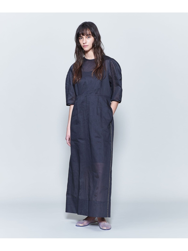 楽天市場】【SALE／40%OFF】＜6(ROKU)＞COTTON DOBBY DRESS/ワンピース