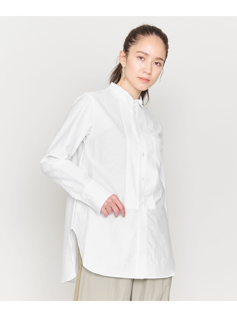 【SALE／60%OFF】＜ASTRAET＞ブザム ウィングカラーシャツ ASTRAET ユナイテッドアローズ アウトレット トップス シャツ・ブラウス ホワイト ピンク【RBA_E】【送料無料】[ Fashion]
