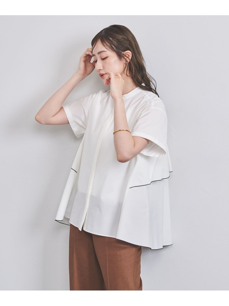 【楽天市場】【SALE／70%OFF】バックフレア ショートスリーブ ブラウス UNITED ARROWS ユナイテッドアローズ アウトレット ...