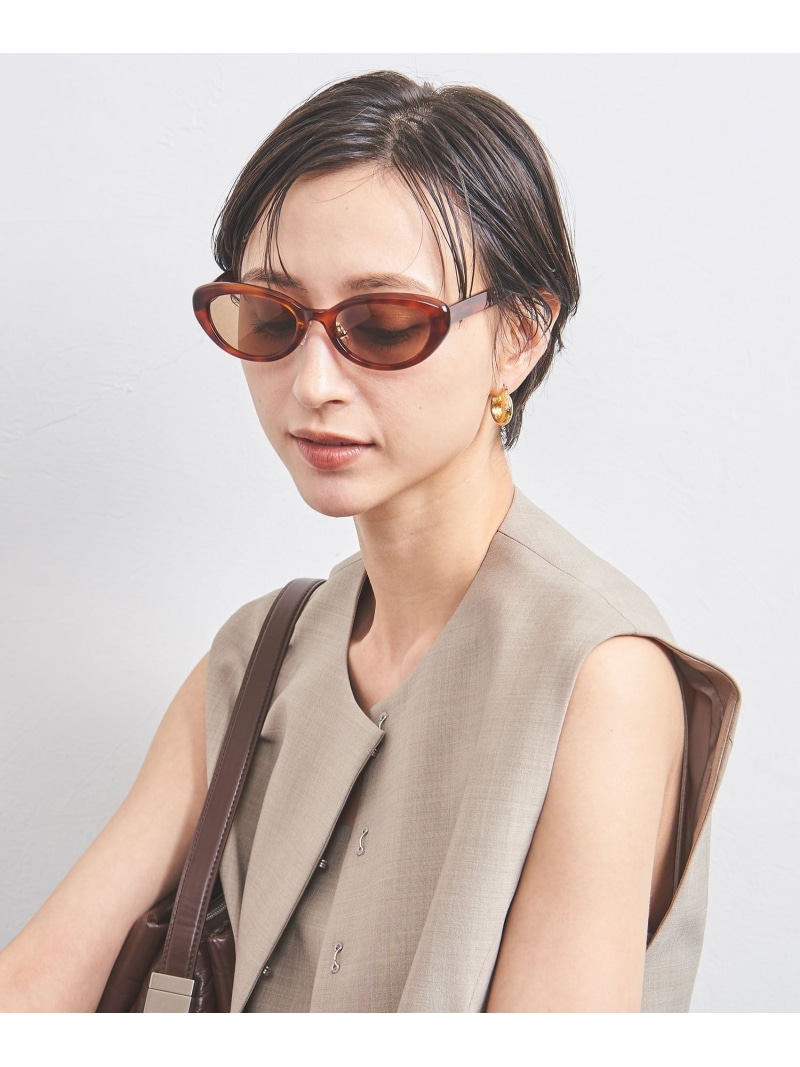 【SALE／40%OFF】キャットアイ サングラス UNITED ARROWS ユナイテッドアローズ アウトレット ファッション雑貨 サングラス ブラウン ブラック【RBA_E】【送料無料】[ Fashion]
